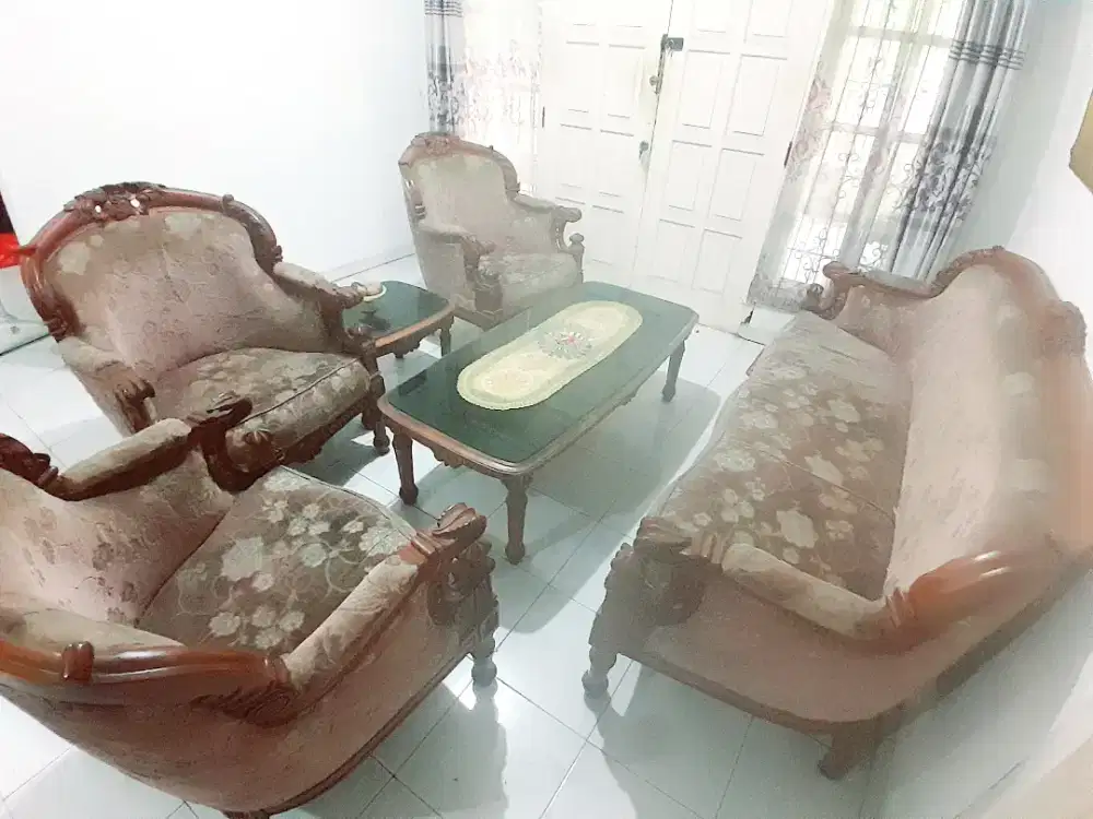 Kursi Sofa jati