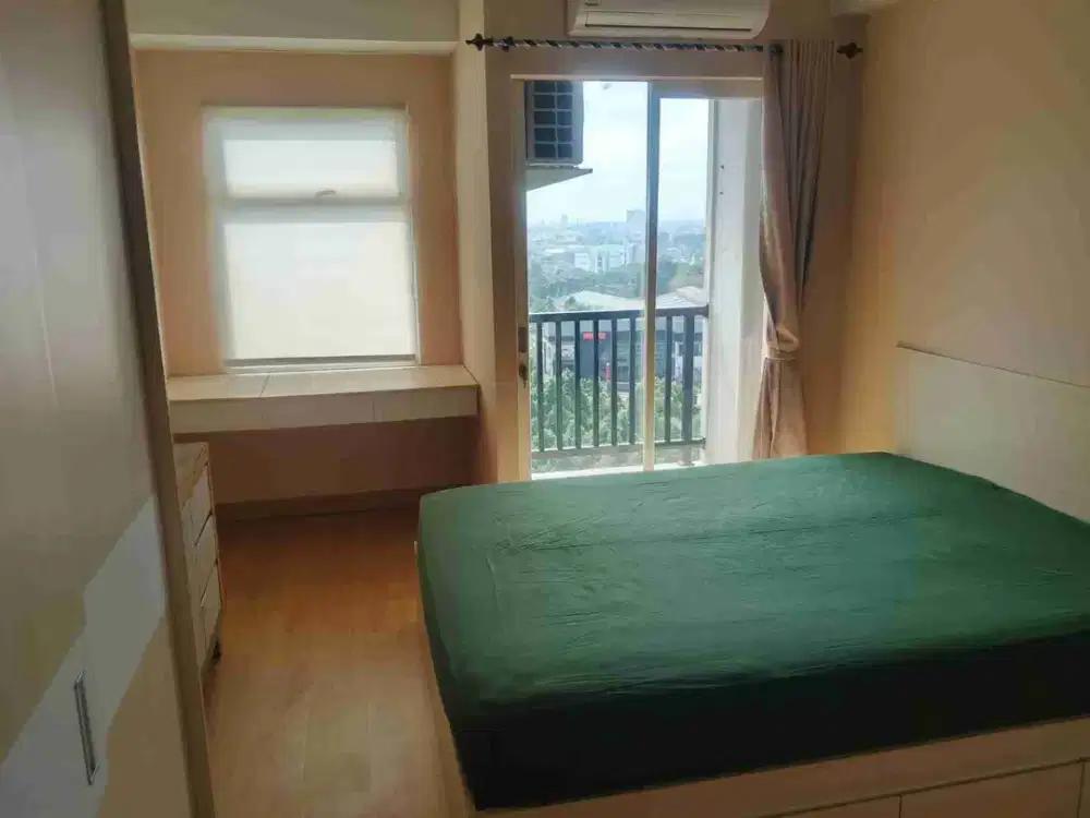 Sewa Apartment Siap Huni Tinggal Bawa Koper 2 Br Ensuite Bathroom di 
Ayodhya Residence Tangerang Kota