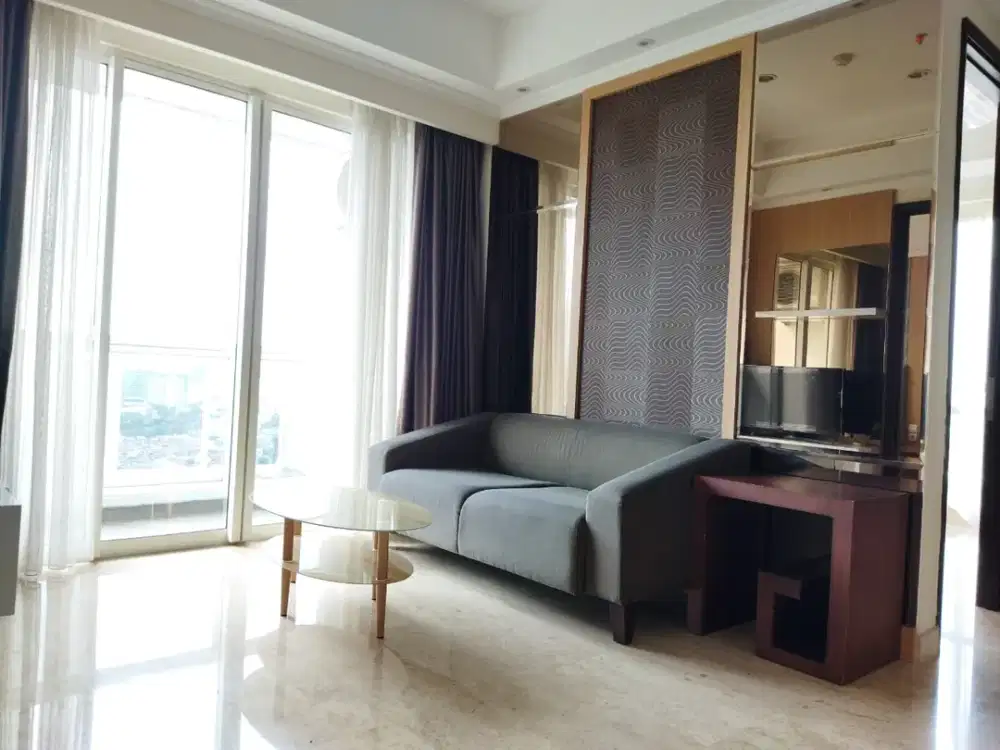 Disewakan Apartemen Menteng Park Location In Central Jakarta - 2 BR Modern Fully Furnished