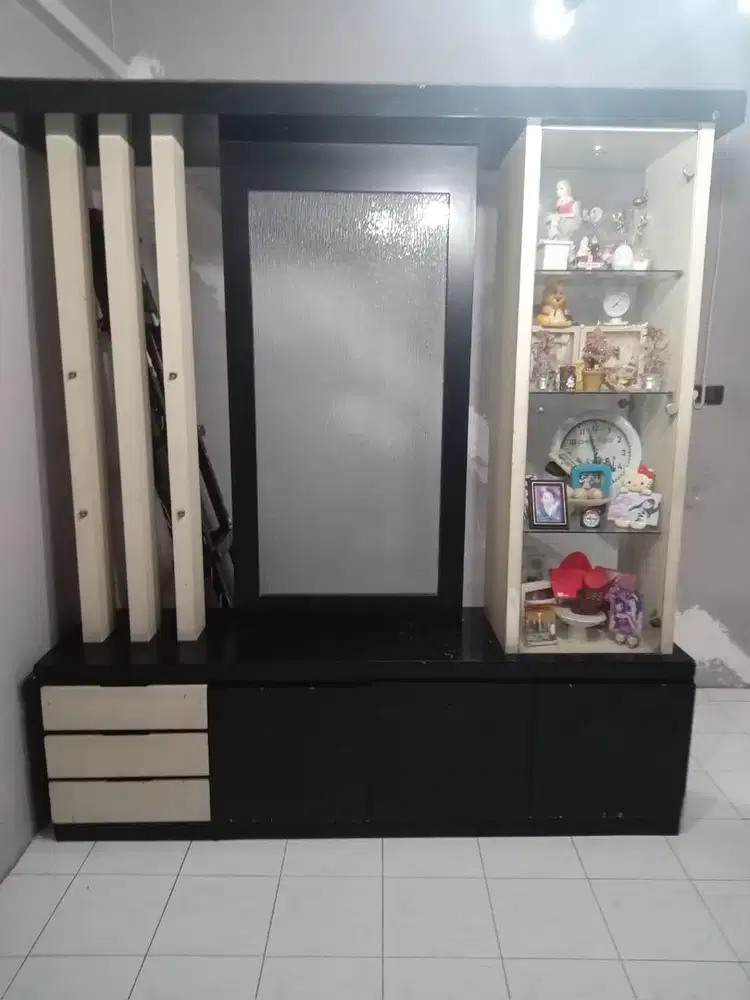 Bufet murah/lemari kayu kuat/bufet