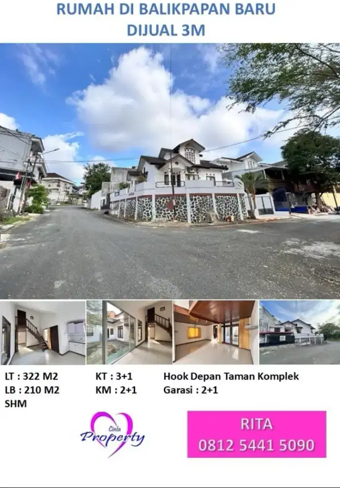 DIJUAL RUMAH DI BALIKPAPAN BARU
