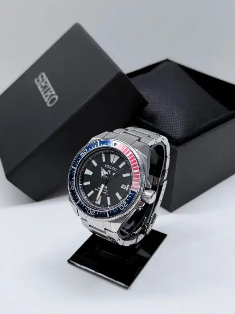 Seiko Prospex Samurai PADI Divers Stainless Steel (SRPB99K1)