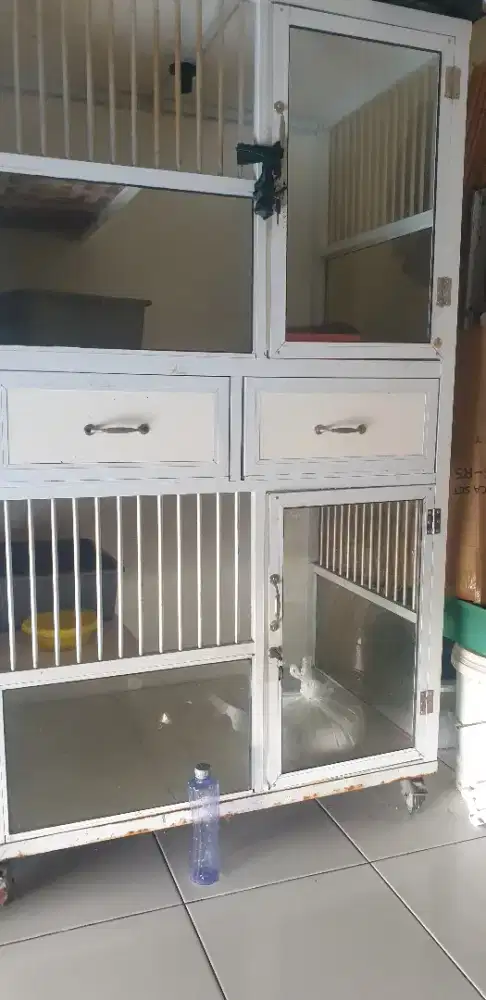 Kandang kucing 2 tingkat
