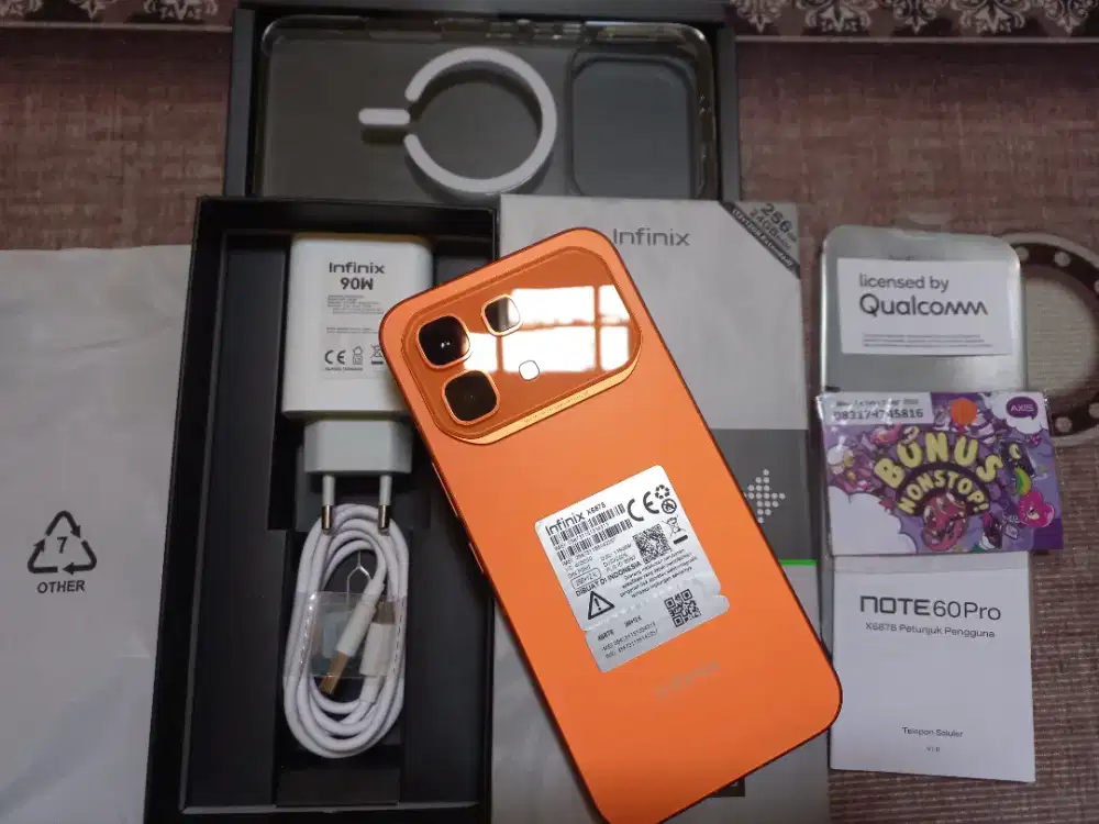 Infinix note 60 pro 5G 12GB/256GB Like New 5 Hari pake