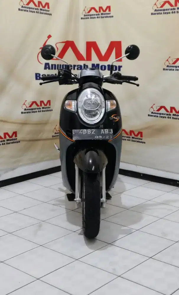 Honda Scoopy Stylish tahun 2017 warna hitam