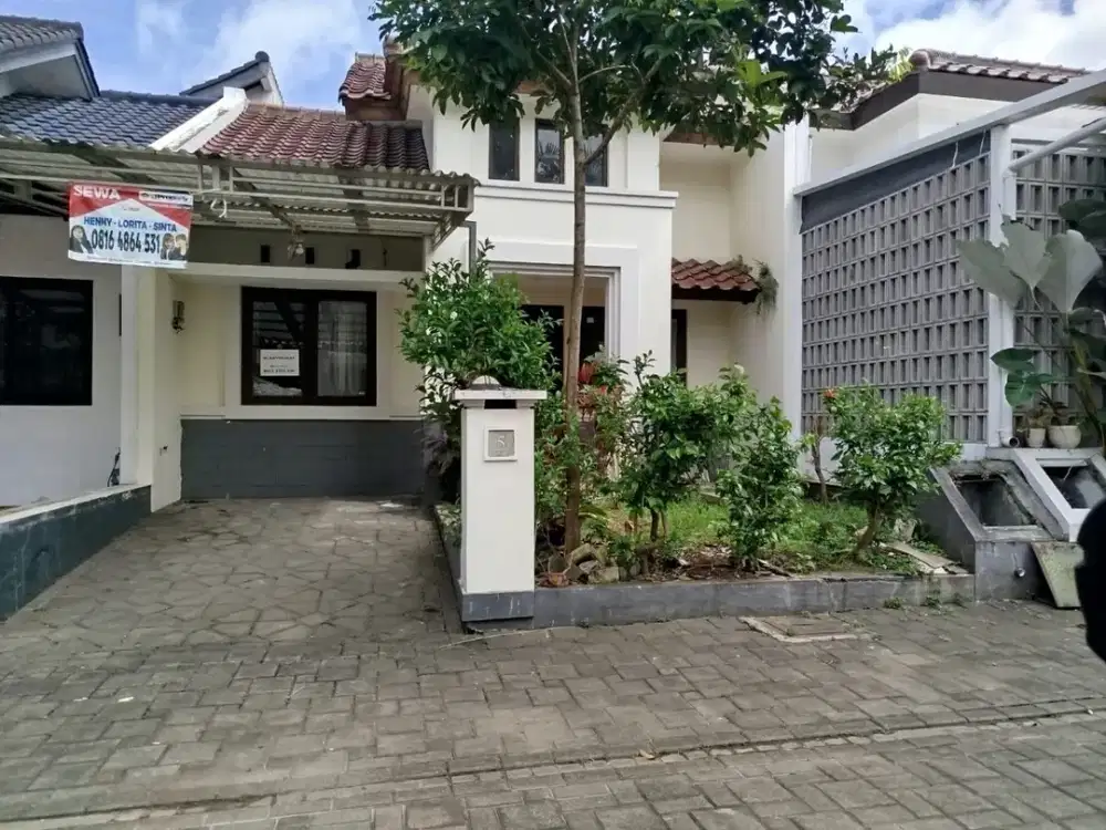 Disewakan Rumah Nyaman Asri Siap Huni Minimalis Lokasi di Kota Baru Parahyangan Tatar Wangsa Bandung