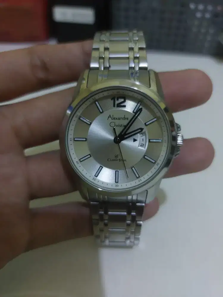 Jam Tangan Alexandre Christie AC 8325 MD Normal Mulus 100% Original