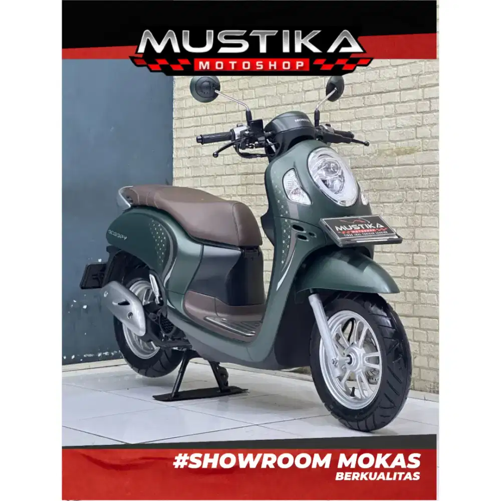 Obral dp500rb Murah!!Honda Scoopy Keyles 2024 N Asli Mulus-Mustika