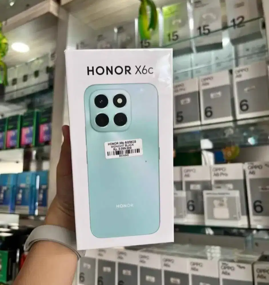 HONOR X6C PENYIMPANAN 6/256GB 3 JUTAAN AJA