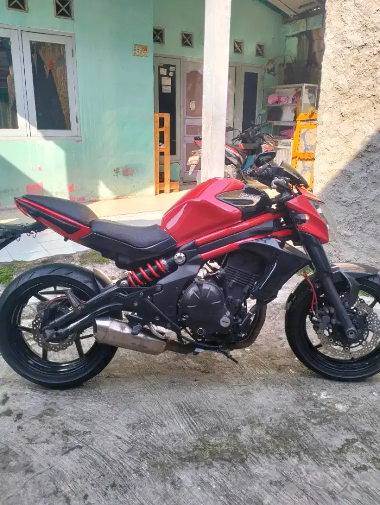Jual motor Kawasaki ER6N thn 2012