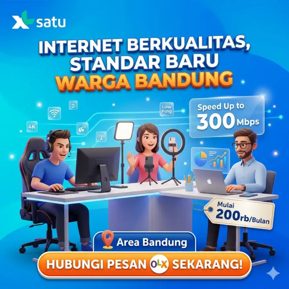 Pasang WiFi Bandung XL SATU Internet Kualitas Terbaik