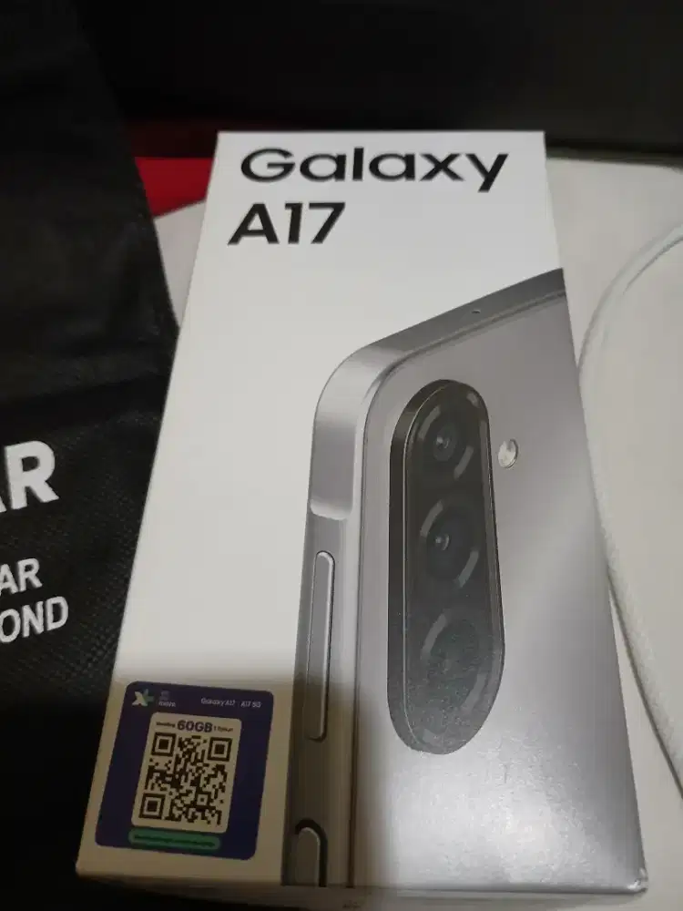 Samsung A17 4g 8/128 Fullset Mulus like new garansi Sein maret 2027