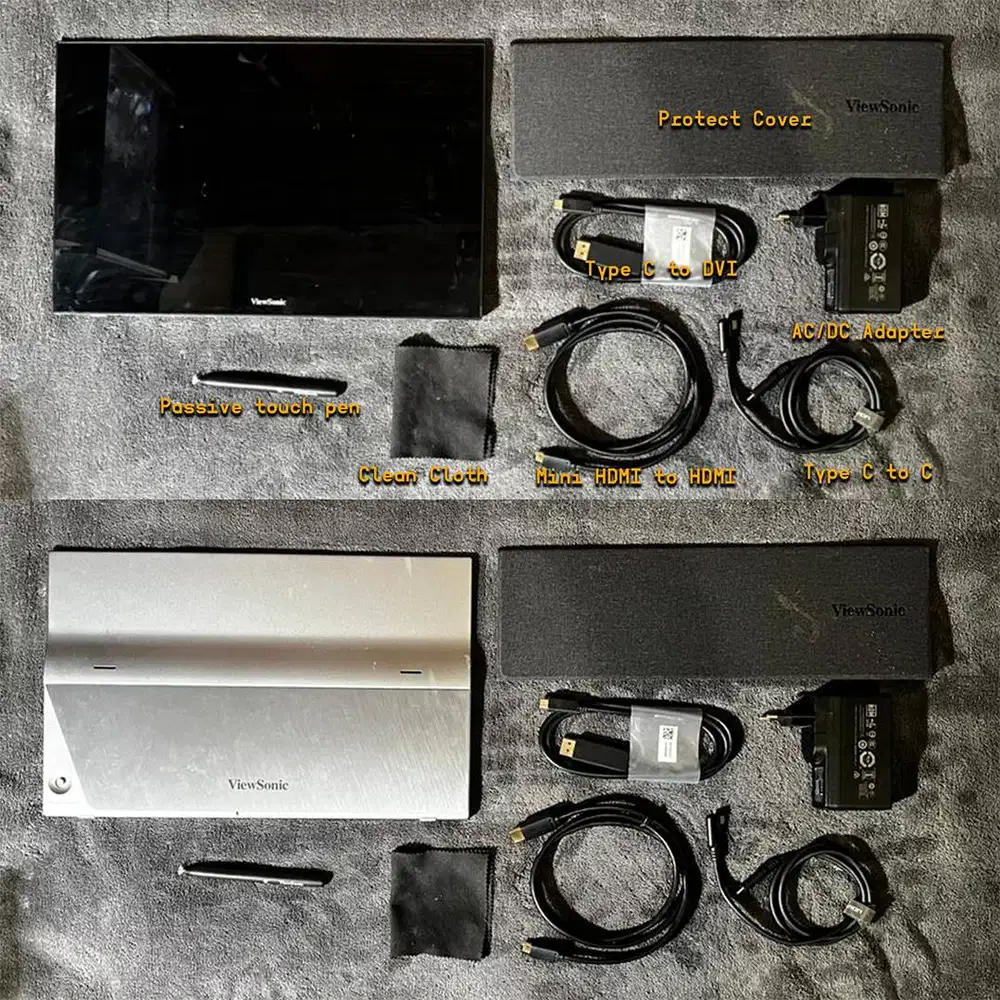 ViewSonic Portable Monitor 15.6 TouchScreen