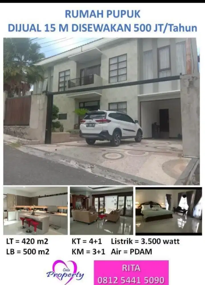 DIJUAL RUMAH DI PUPUK