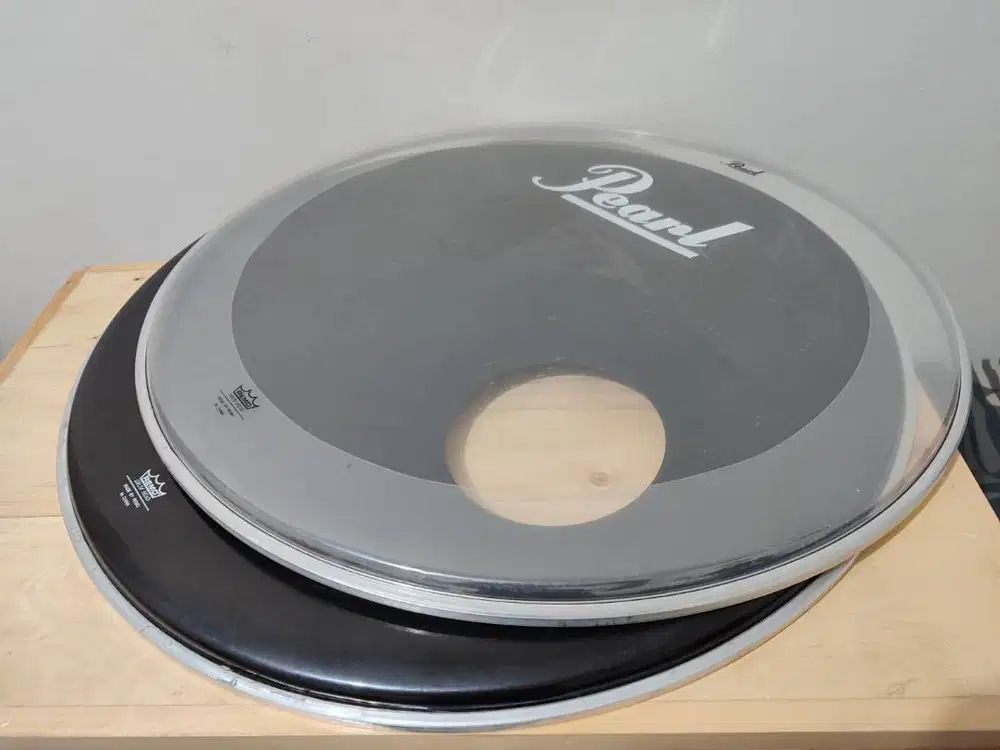 Head bass drum Pearl sets