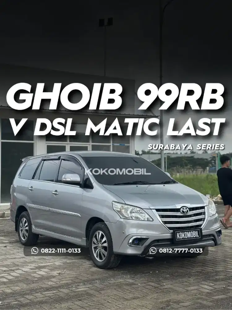 [KM 99RB] TOYOTA INNOVA V LUXURY 2.5 DIESEL AT 2015