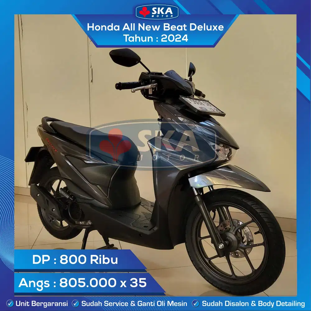 Honda All New Beat Deluxe Tahun 2024