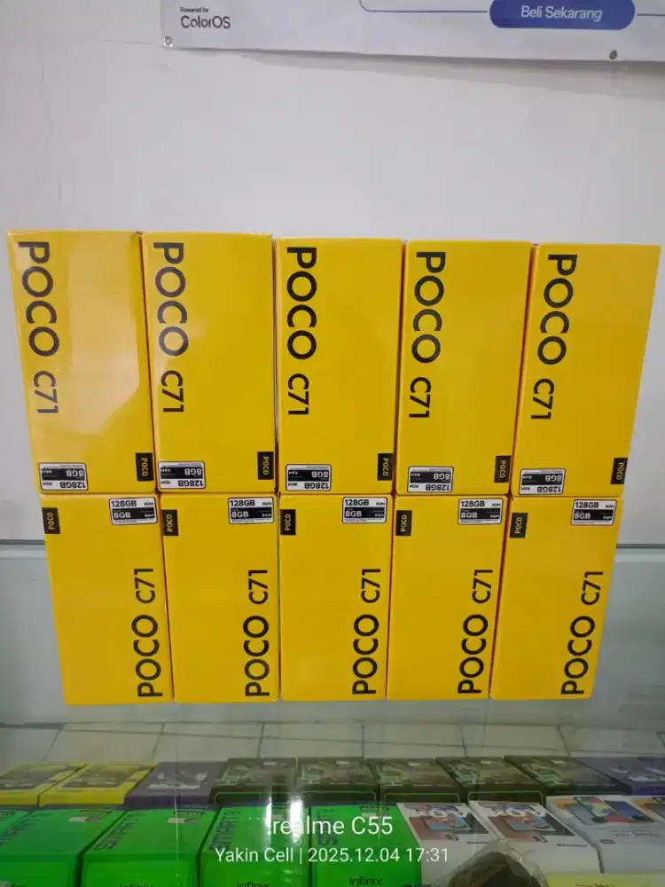 Xiaomi Poco C71 4/128 GB Camera 32 MP Batre 5200 mAh Garansi Resmi