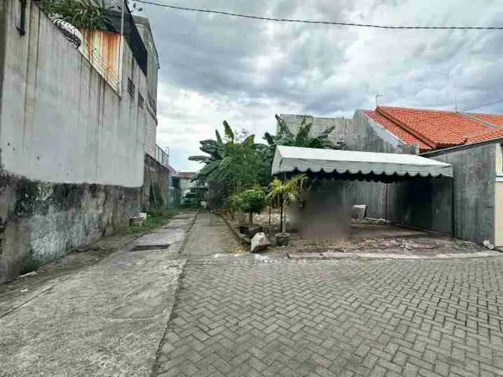 ‼️TURUN HARGA‼️Tanah Siap Bangun HOOK di Perum Karah Tama Surabaya.