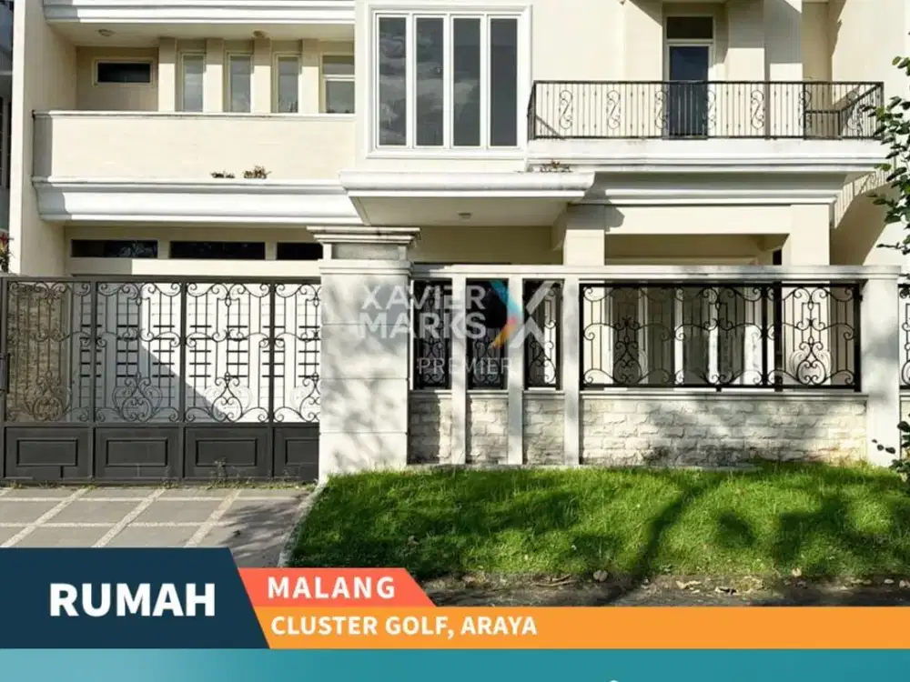 Dijual Rumah Minimalis Modern dekat Pintu Tol di Araya Golf Malang
