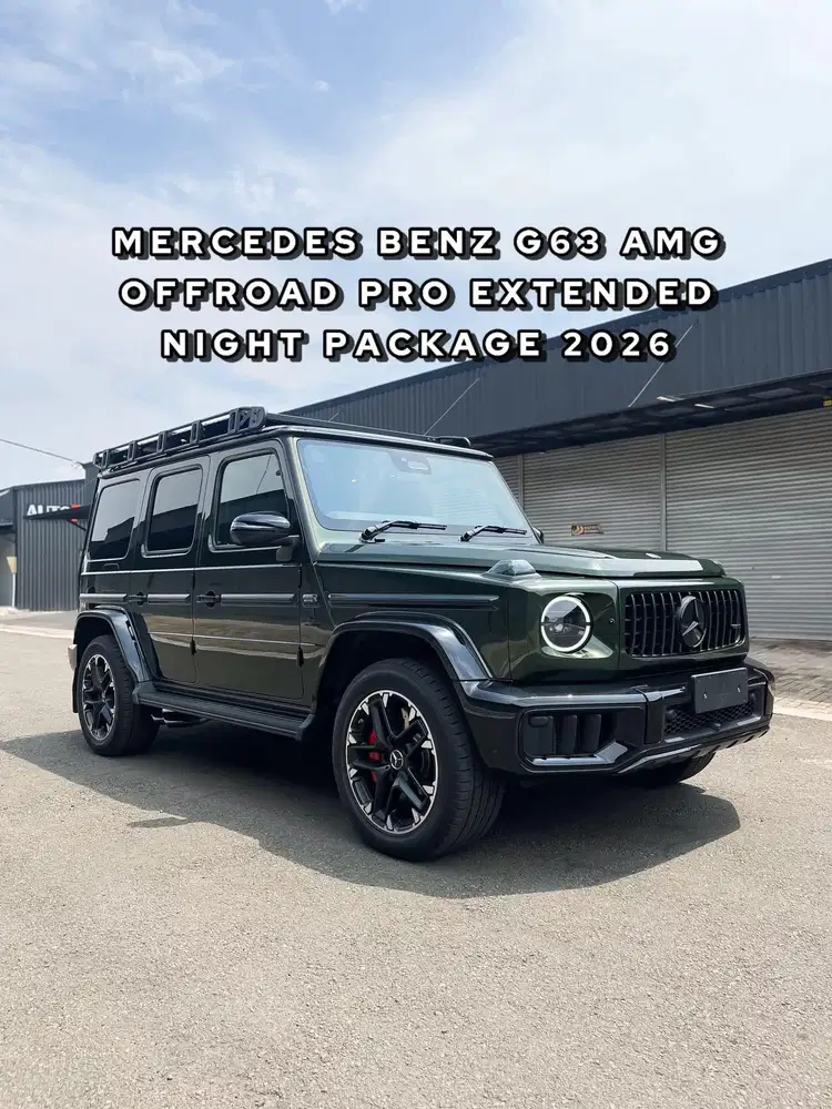 Mercedes-AMG G63 Offroad PRO Extended Night Package 2026