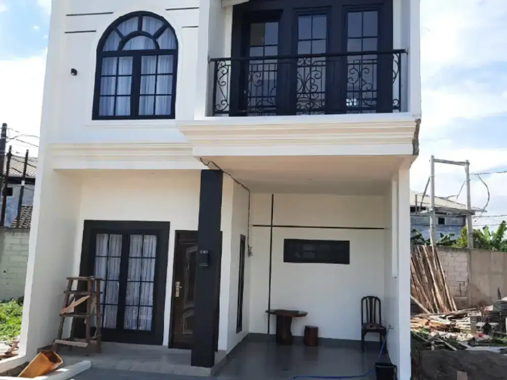 20 JT all in langsung akad bisa punya rumah 2 lantai model American Classic dkt Brimob Kelapa Dua, UI & Gundar. cicilan mulai 6 jt