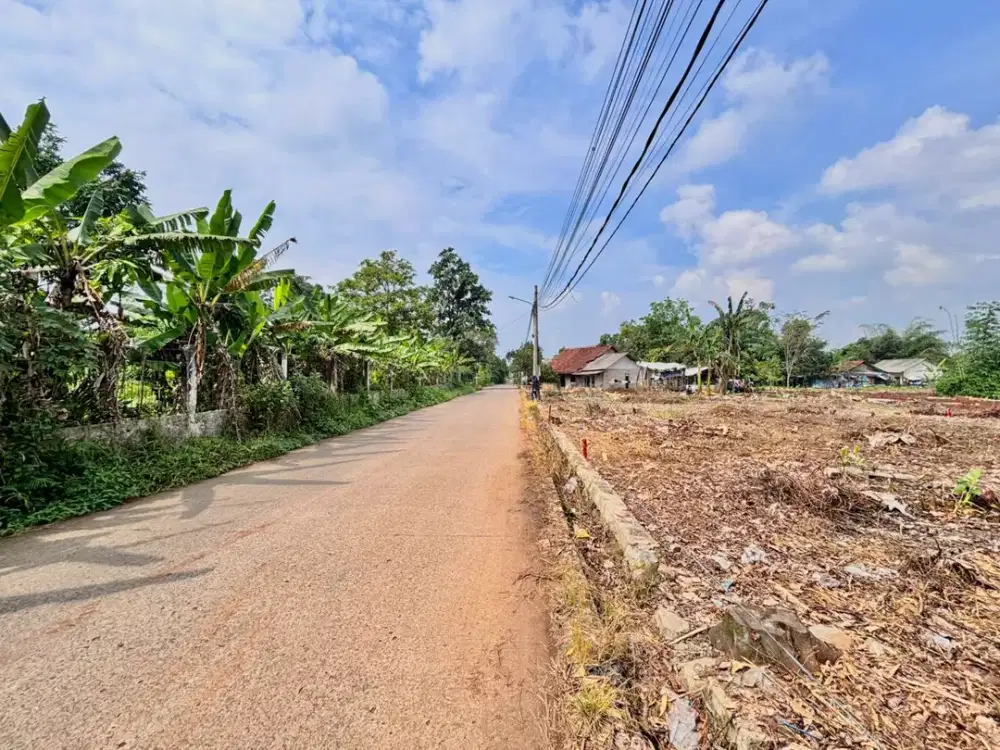 Kavling Strategis Cisauk Akses Stasiun Jatake BSD, Cocok Hunian & Investasi