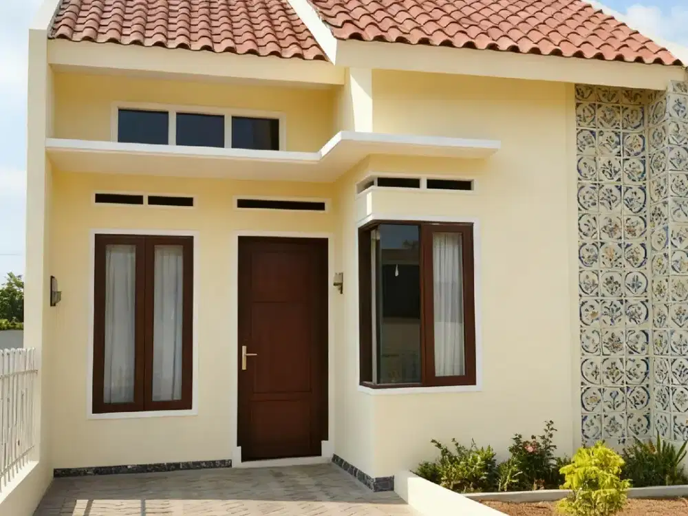 di jual rumah siap huni dalam cluster