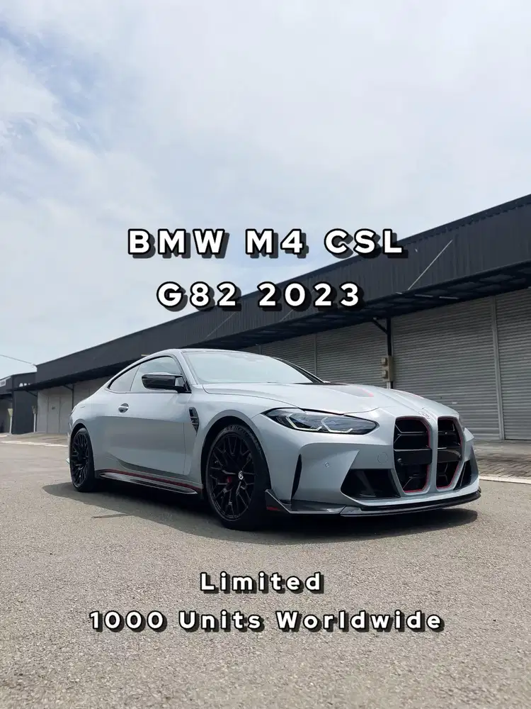 [1 of 1000] BMW M4 CSL G82 2023