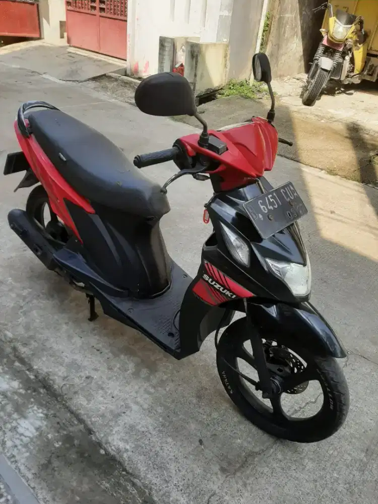 Suzuki Nex 2012 ss lengkap mesin bagus plat B Tangerang