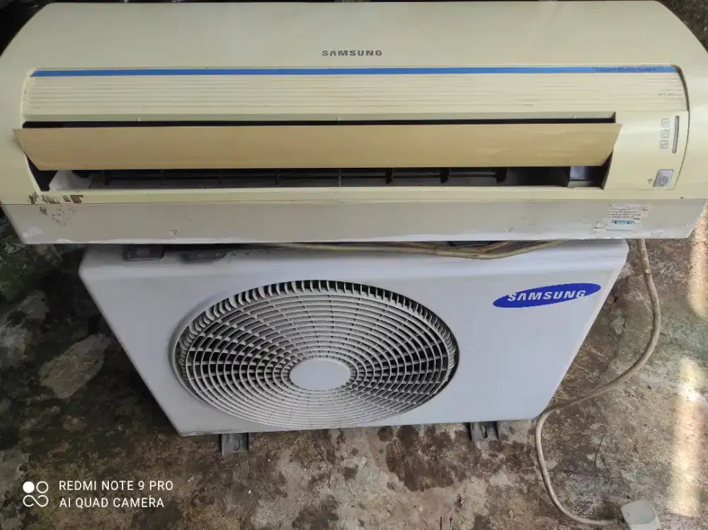 Ac Samsung 3/4 pk masih normal dingin plus pasang