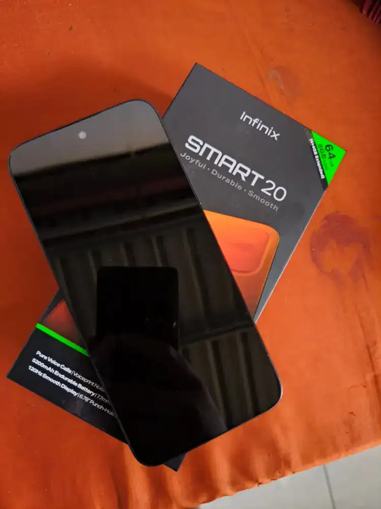 Infinix smart 20 hitam