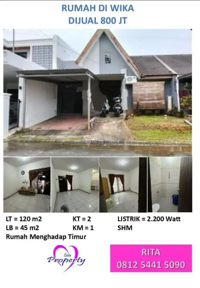 DIJUAL RUMAH DI WIKA