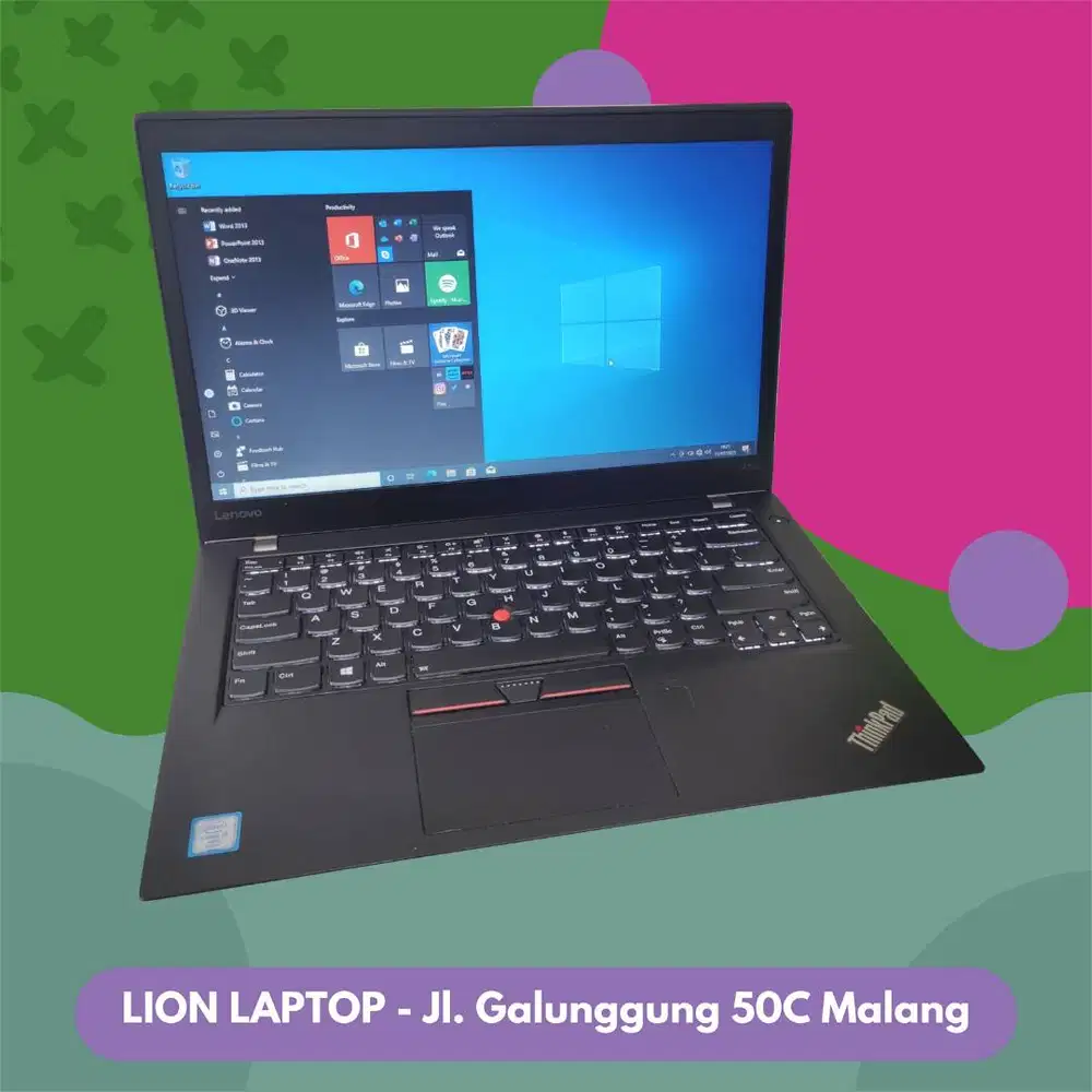 RAM 8GB SSD 256GB Core i7 SLIM Lenovo Thinkpad T470s [02|05]