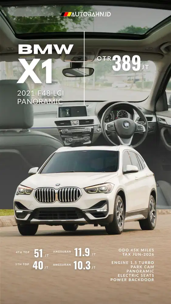 BMW X1 F48 XLine 2021 LCI Facelift Panoramic