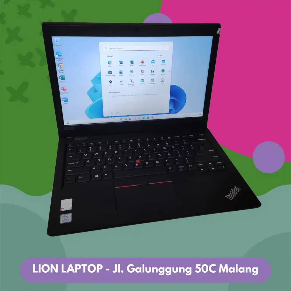 Core i5 Gen 8 RAM 8GB SSD 256GB Lenovo Thinkpad L390 [02|05]