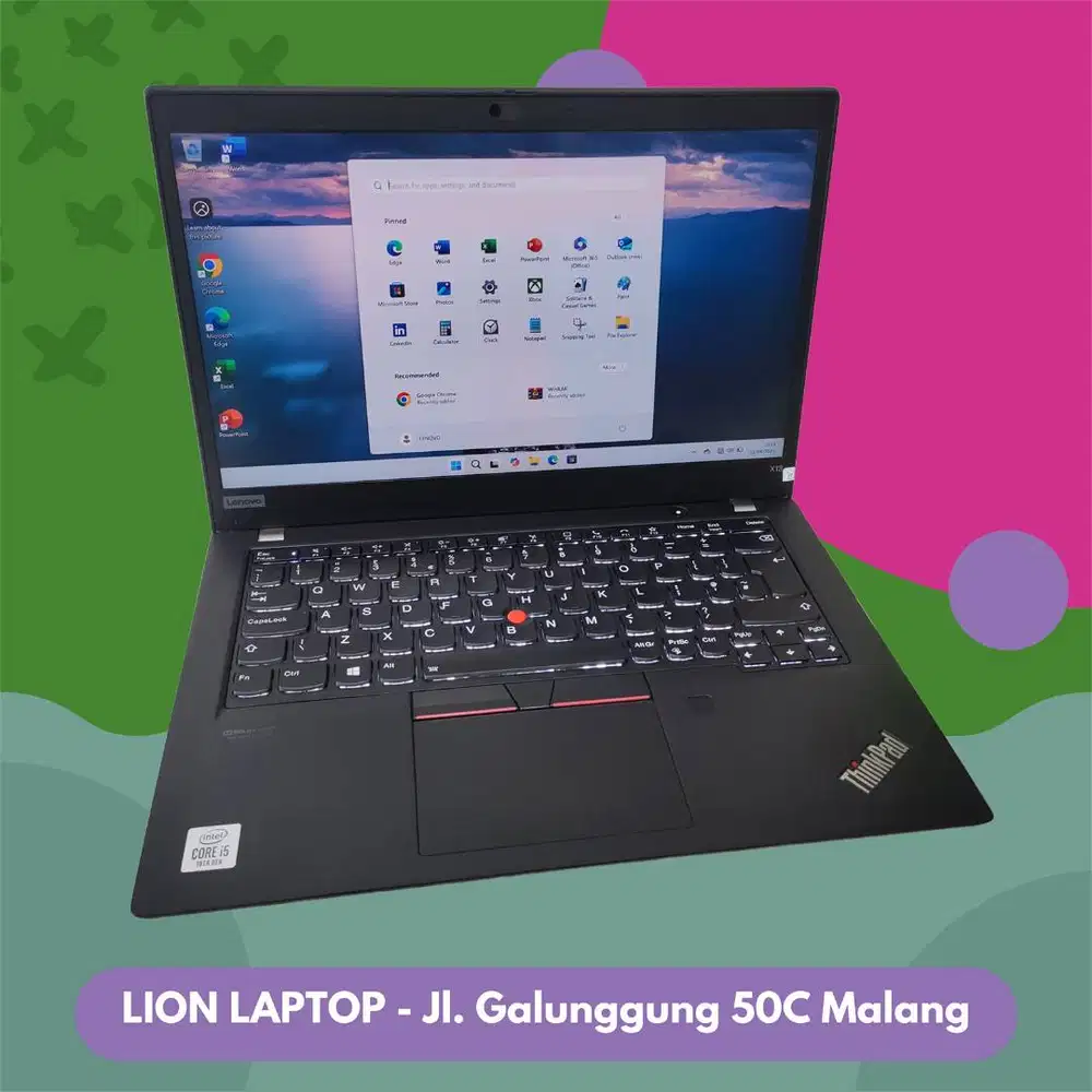 Core i5 Gen 10 slim mulus RAM 8GB SSD 256 Lenovo Thinkpad X13 [02|05]