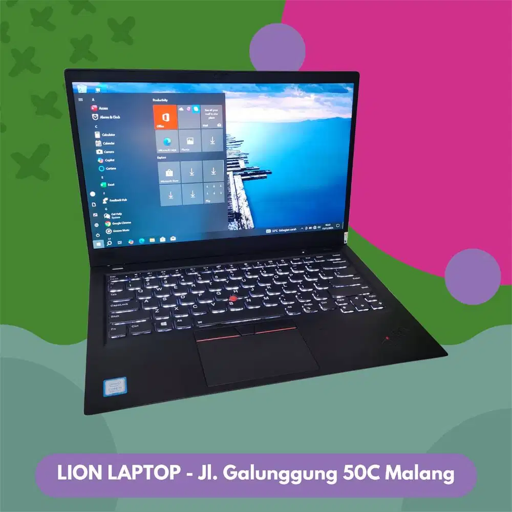 X1 Carbon Slim Ringan i5 gen 8 8/256 [02|05]