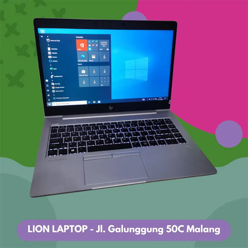 FUll Aluminium Body Core i7 gen 8 8/256 HP Elitebook 840 G6 [02|05]
