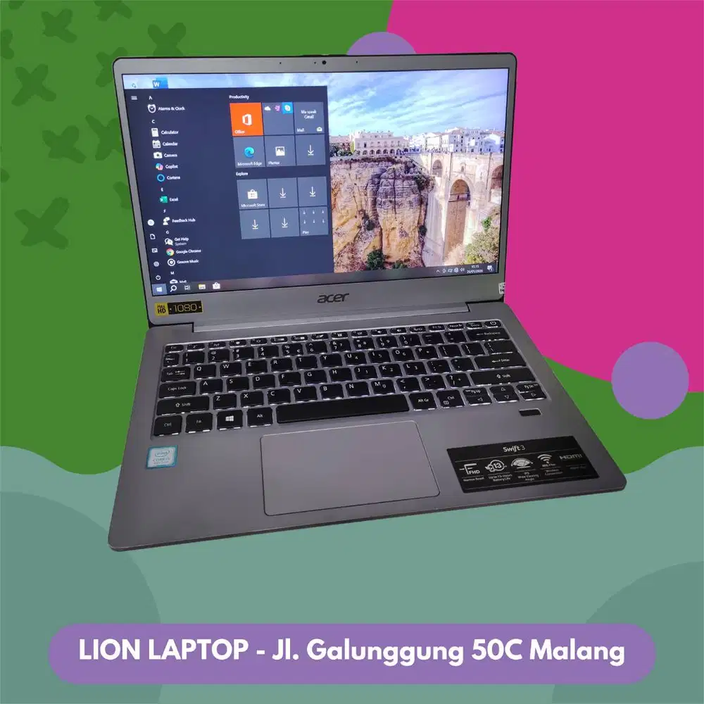 Super Slim Core i5 Gen 8 8/25 Acer Swift 3 SF313-51 [02|05]