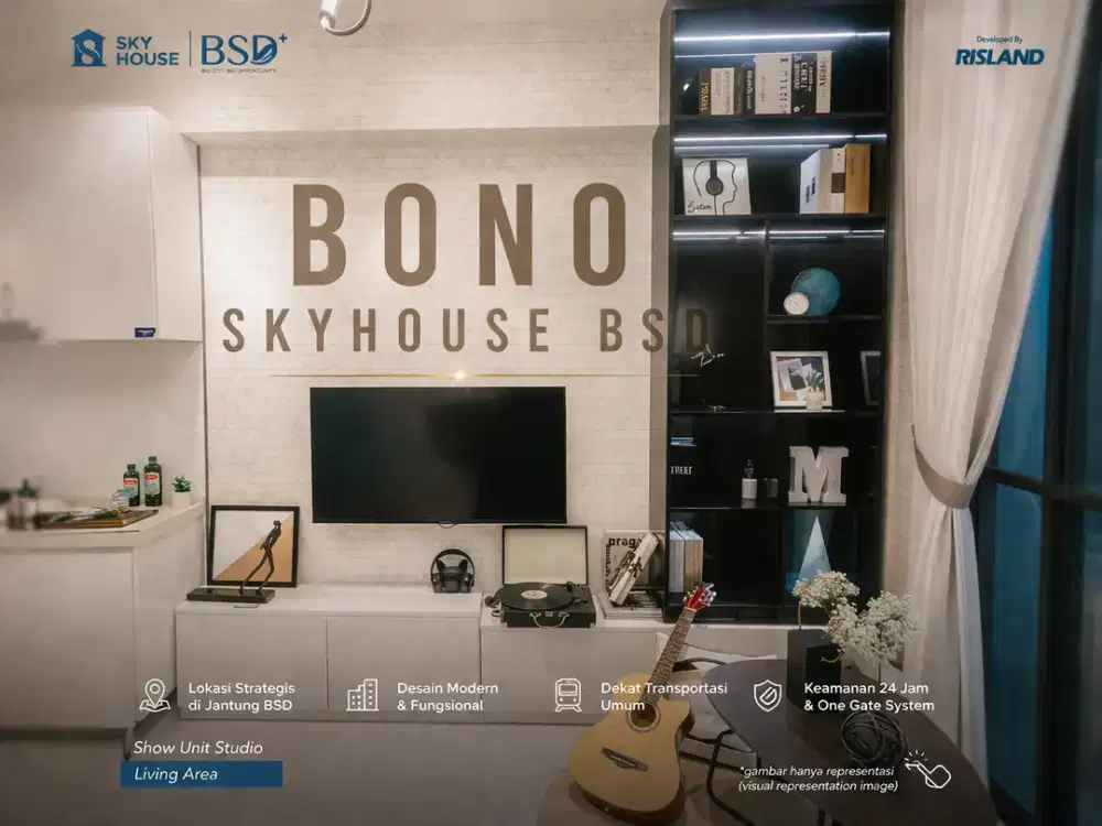 APARTEMEN BSD SERPONG SIAP HUNI CICILAN 3 JUTAAN SAMPING AEON MALL BSD