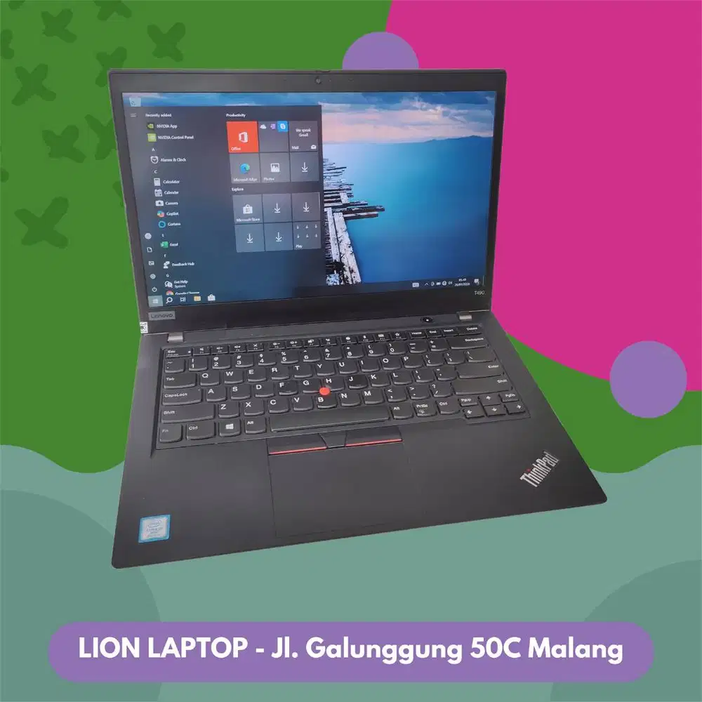 Double VGA NVIDIA Core i5 8/256 Slim Lenovo Thinkpad T490 [02|05]