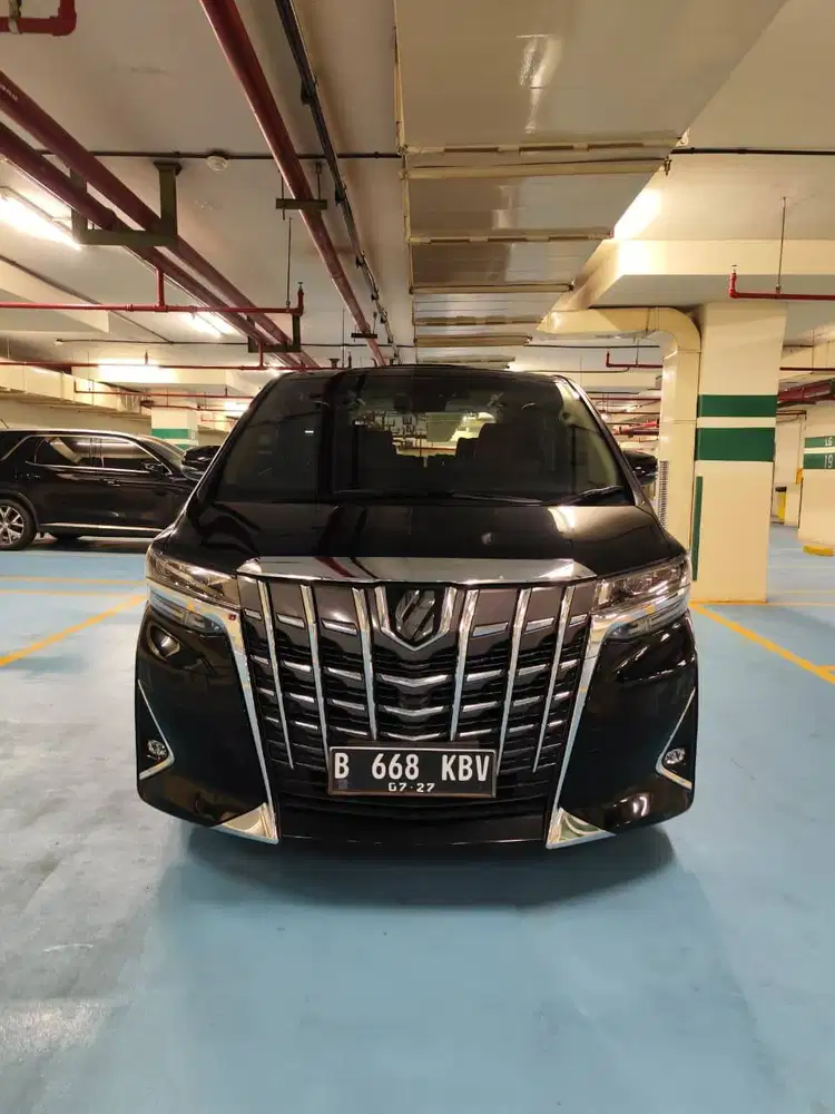 TOYOTA ALPHARD 2.5 G AT TAHUN 2022 WARNA HITAM