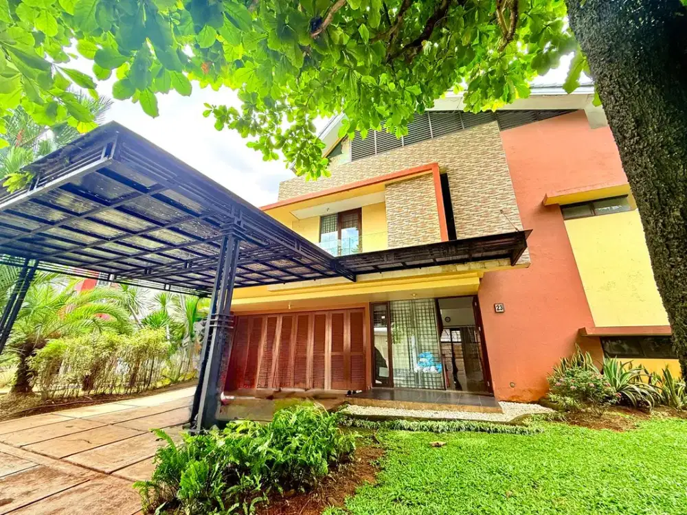 Rumah Luas Semi Furnish Kawasan Terdepan Sentul City, Hanya 8 Menit ke AEON Mall Sentul dan Exit Toll