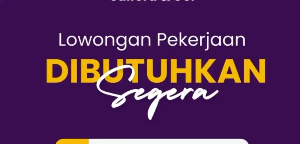 Lowongan Pekerjaan ART Menginap