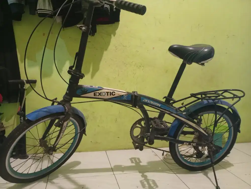 Sepeda lipet uk 20 inc merk exotic