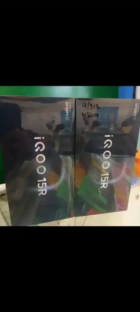Vivo iqoo 15R 512gb ram 12gb 5G dan8/256 garansi resmi
