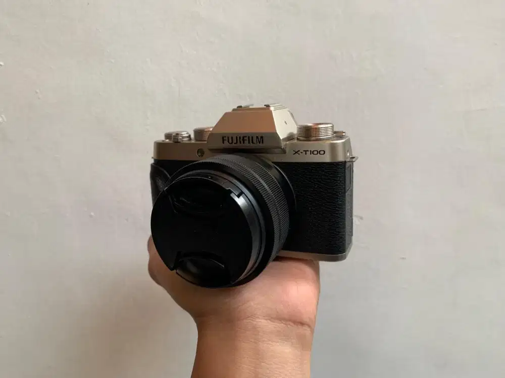 Kamera Fujifilm X-T100 XT100 Kit Fullset