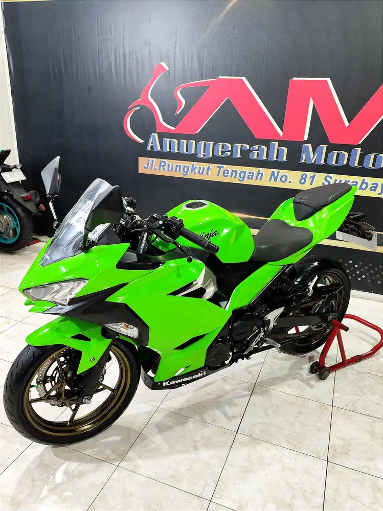 All-new Ninja 250 Hijau favorit dp.5jt saja. Anugerah motor rungkut