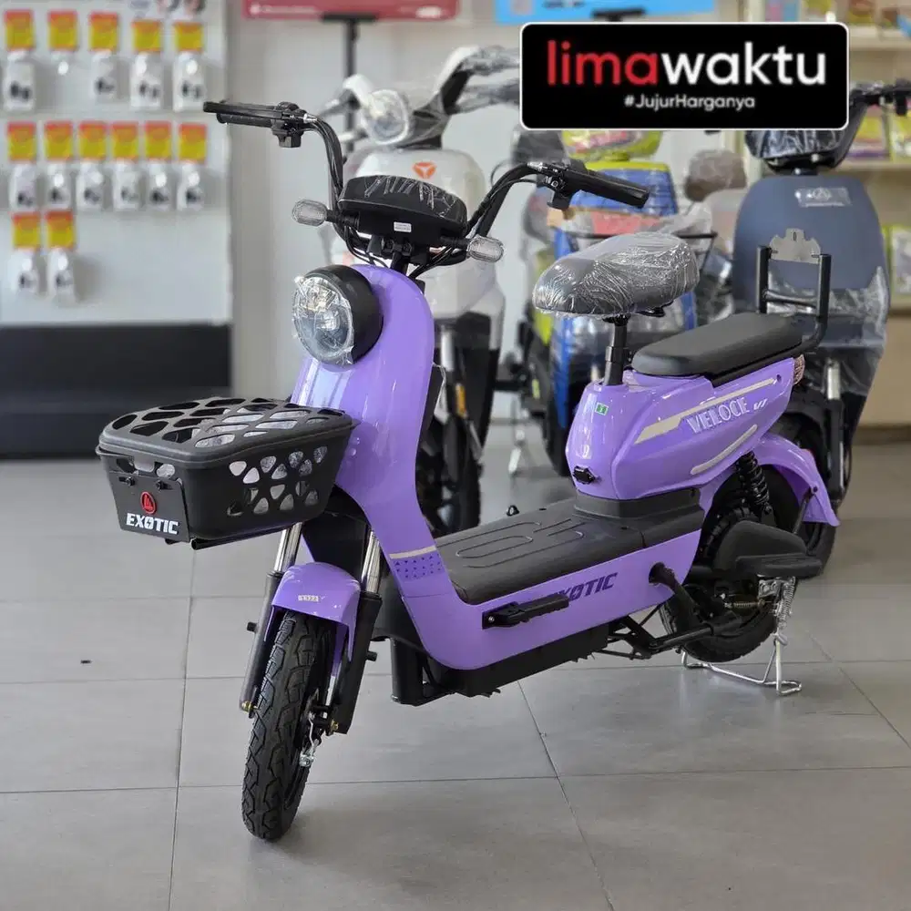 Sepeda Listrik Exotic Velocee Bisa Kredit Dp Mulai 0